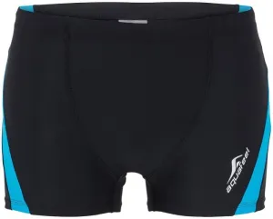 Pánské plavky aquafeel short black/light blue 36