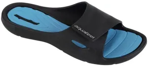 Dámské pantofle aquafeel profi pool shoes women black/turquoise #4145698