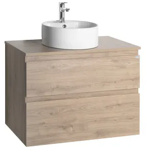 AQUALINE ALTAIR sestava koupelnového nábytku, š. 78,1 cm, dub emporio AI380-01 #4959483