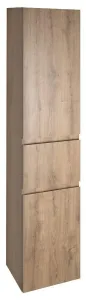 AQUALINE ALTAIR vysoká skříňka s košem 40x184x31cm, levá, dub emporio AI485L
