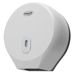 AQUALINE EMIKO zásobník na toaletní papír do průměru 26cm, 270x280x120, ABS bílá 1319-90