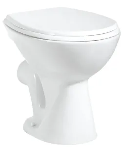 SAPHO WC mísa stojící, 36x47cm, zadní odpad, bílá TP330