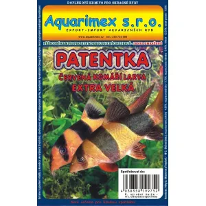 Červená komáří larva (Patentka) XL 100g #6040019