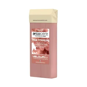 Arcocere Epilační vosk Professional Wax Pink Titanium Bio (Roll-On Cartidge) 100 ml