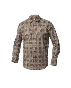 Ardon Pánská flanelová košile URBAN - Hnědá | XL