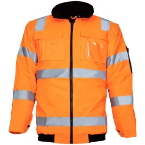 Ardon Nepromokavá reflexní bunda Howard reflex - Oranžová | L