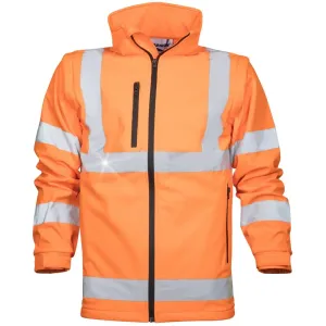 Ardon Reflexní softshellová bunda - Oranžová | L