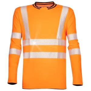 Ardon Reflexní tričko s dlouhým rukávem SIGNAL - Oranžová | L