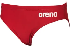 Chlapecké plavky arena solid brief junior red 26