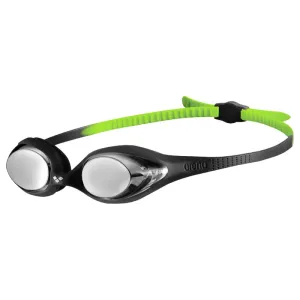 Dětské plavecké brýle arena spider mirror junior černá/zelená