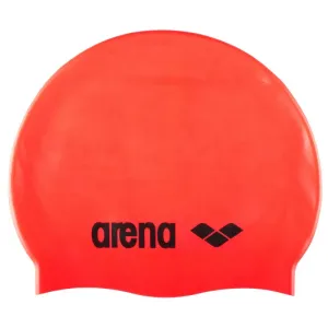 Plavecká čepice arena classic silicone cap oranžová