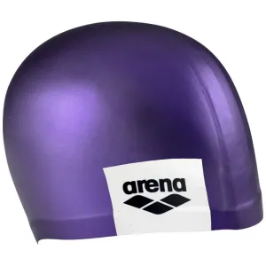 Plavecká čepice arena logo moulded cap fialová