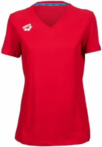 Dámské tričko arena women team t-shirt panel red s