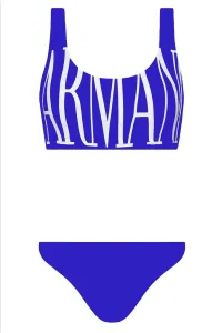 Armani dámské plavky Barva: 03432 ROYAL BLUE, Velikost: XS