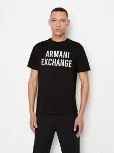 Armani Exchange Triko Černá #3281529
