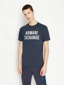 Armani Exchange Triko Modrá #3281524