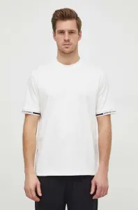 Bavlněné tričko Armani Exchange béžová barva, 3DZTLR ZJLFZ