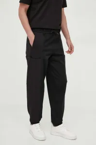 Kalhoty Armani Exchange pánské, černá barva #5956798