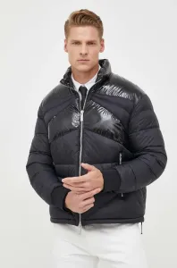 Péřová bunda Armani Exchange pánská, černá barva, zimní #5658748