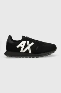 Sneakers boty Armani Exchange černá barva, XUX169.XV660.N814