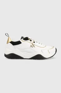 Kožené sneakers boty Armani Exchange bílá barva, XDX104 XV580 S037 #3437009