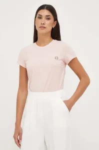 Tričko Armani Exchange růžová barva #5743122