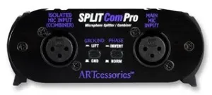 Art Splitcompro Microphone Splitter/combiner
