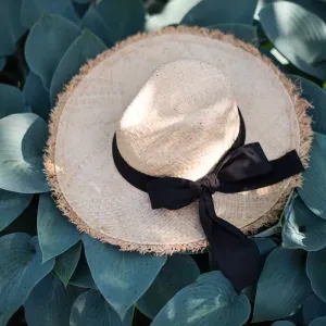 Béžový slaměný klobouk Aloha