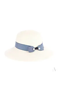 Modro-bílý klobouk Plazowiczka