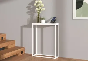 ArtAdrk Příruční stolek LUCAS | bílé nohy Barva: Bílá