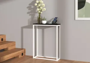 ArtAdrk Příruční stolek LUCAS | bílé nohy Barva: Černá