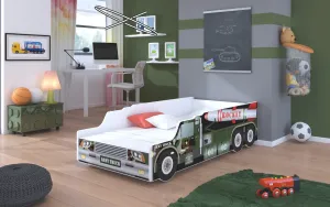 ArtAdrk Dětská auto postel ROCKET Provedení: 80 x 160 cm
