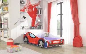 ArtAdrk Dětská auto postel SPIDER Provedení: 70 x 140 cm