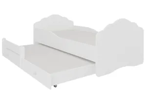 ArtAdrk Dětská postel CASIMO II | s přistýlkou Provedení: Bílá