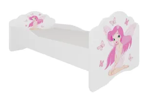 ArtAdrk Dětská postel CASIMO | 80 x 160 cm Provedení: Dívka s křídly