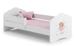 ArtAdrk Dětská postel CASIMO | se zábranou Provedení: Víla s křídly