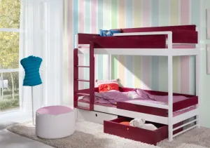 ArtBed Dětská patrová postel NATU II Provedení: Borovice přírodní