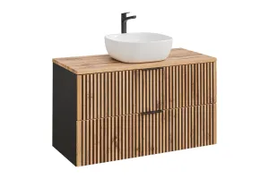ArtCom Koupelnová skříňka s umyvadlem a deskou XILO DU100/1 | 100 cm #5838752