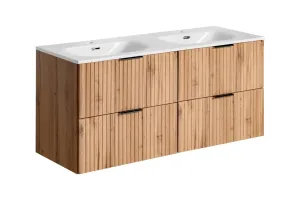 ArtCom Koupelnová skříňka s umyvadlem ADEL Oak U120/1 | 120 cm #5848090