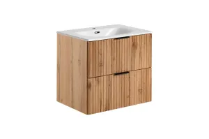 ArtCom Koupelnová skříňka s umyvadlem ADEL Oak U60/1 | 60 cm #5848079