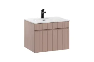 ArtCom Koupelnová skříňka s umyvadlem ICONIC Rose U60/1 | 60 cm
