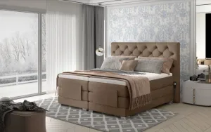 Artelta Manželská polohovatelná postel CLOVER Boxspring | 140 x 200 cm barevné provedení: Monolith 09 #4572074