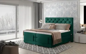 Artelta Manželská polohovatelná postel CLOVER Boxspring | 180 x 200 cm barevné provedení: Monolith 37 #4572085