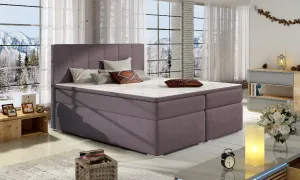 Artelta Manželská postel BOLERO Boxspring | 140 x 200 cm Bolero barva: Soro 65, Bolero rozměr: 140x200 cm