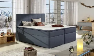Artelta Manželská postel BOLERO Boxspring | 140 x 200 cm Bolero barva: Soro 76, Bolero rozměr: 140x200 cm