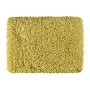 ArtFir Koupelnový kobereček CELIA | žlutý 60 x 90 cm