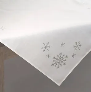 ArtFir Vánoční ubrus JUDITH | krémová 85 x 85 cm