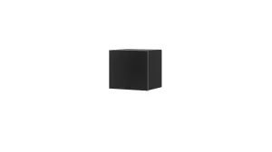 ArtGiB Závěsná skříňka malá CALABRINI C-03 Barva: černá / černý lesk