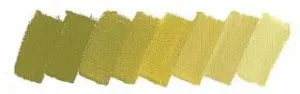 Olejová barva Mussini 35ml – 530 yellowish green