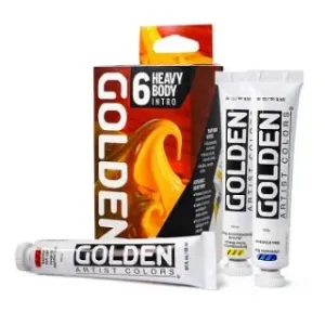 Sada barev Golden Heavy body Intro set 6x22ml